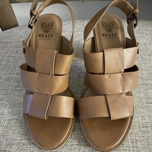 Never worn heels, size 7.5